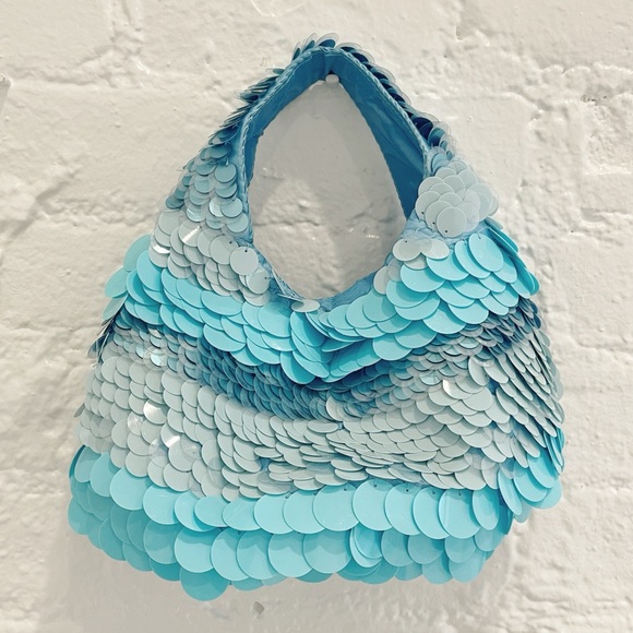 Viral Blue Sequin Mini Bag from TJMaxx - Picture 1 of 8